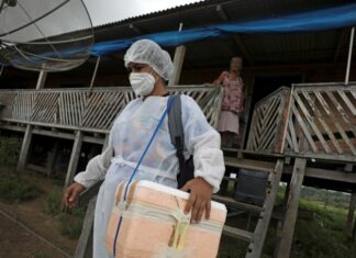 В Бразилии за сутки выявили более 56 тысяч новых случаев коронавируса