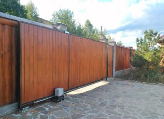 Откатные ворота и их плюсы