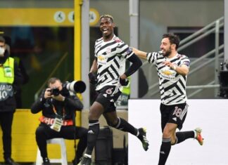 Гол Погба принёс МЮ победу над «Миланом» и вывел в 1/4 финала ЛЕ