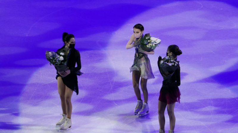Путин поздравил российских спортсменок с победой на ЧМ по фигурному катанию