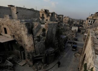 Террористы обстреляли реактивными снарядами районы в Алеппо