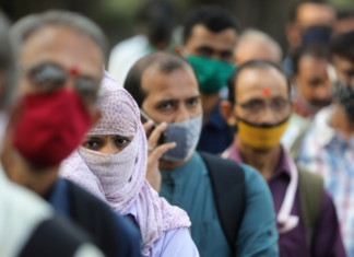 В Индии за сутки выявили более 25 тысяч случаев коронавируса