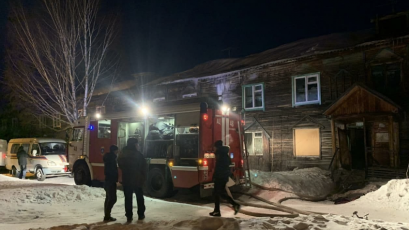 Замыкание электропроводки могло стать причиной пожара в Красноярском крае