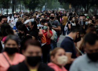 Число случаев коронавируса в Мексике достигло 2 520 820