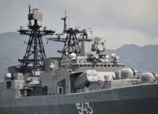 Фрегат «Маршал Шапошников» провёл пуск ракеты «Калибр»