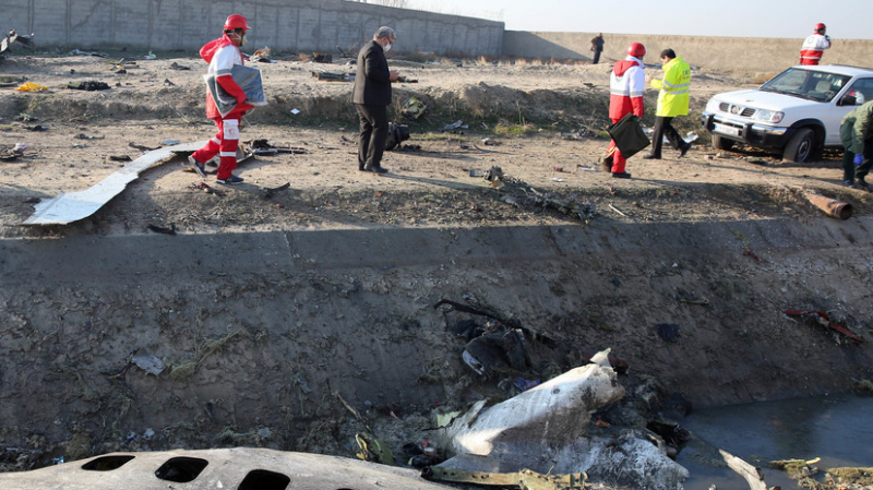 На Украине оценили действия Ирана по расследованию крушения Boeing