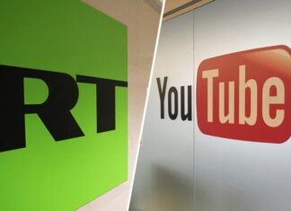 Роскомнадзор потребовал от Google снять ограничения с YouTube-канала RT