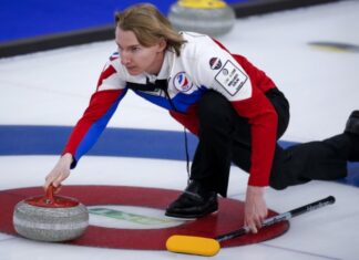 Сборная России по кёрлингу одержала пятую победу на чемпионате мира