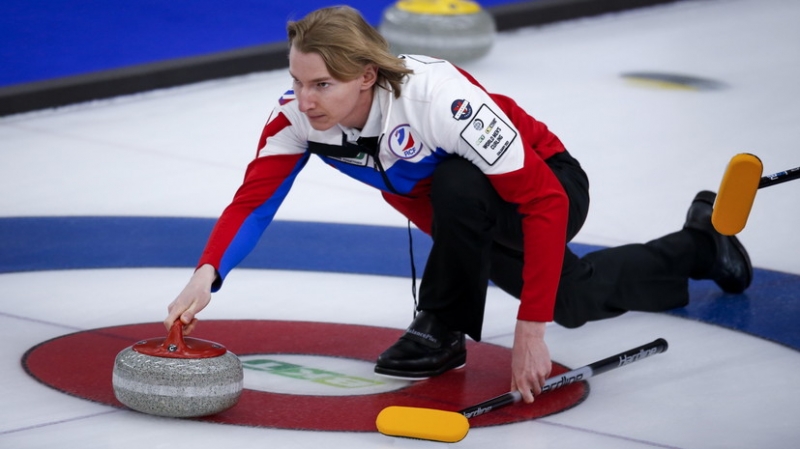 Сборная России по кёрлингу одержала пятую победу на чемпионате мира