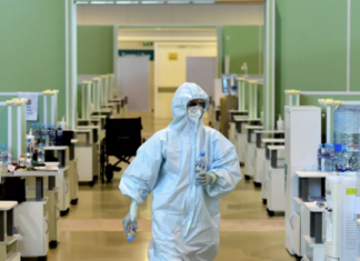 В России за сутки выявили 9169 случаев коронавируса