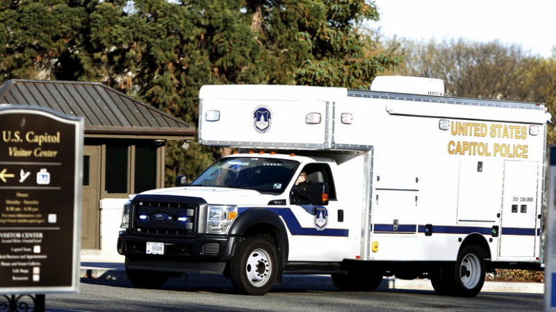 В США задержали проникшего на территорию Капитолия мужчину