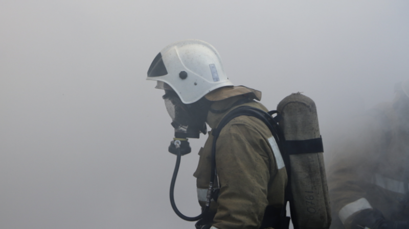 В Тамбовской области ликвидировали пожар в здании вагонного депо