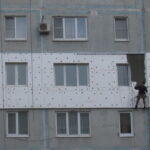 Утепление стен снаружи пенопластом