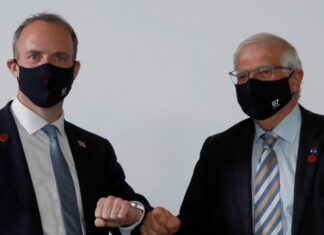 Глава МИД Британии провёл встречу с Боррелем