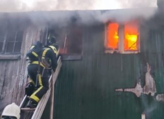 СК возбудил дело по факту пожара в автосервисе в Мытищах