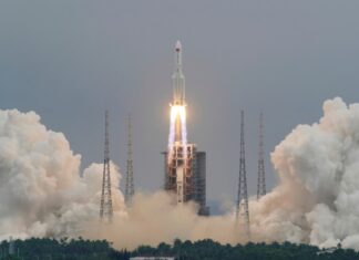 Ступень ракеты Long March 5B может войти в атмосферу в ночь на 9 мая