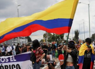 В Колумбии за неделю протестов пропали без вести 89 человек