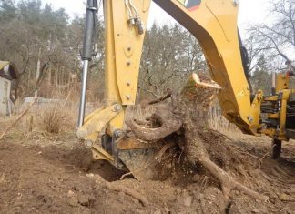 Корчевание пней компанией «Лесоруб 7»