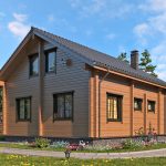 В чём преимущество домов из профилированного бруса