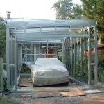 Гаражный бокс из ЛСТК за пару дней