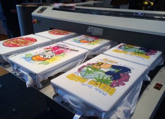 Печать на футболках оптом