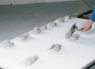 Можно ли прикрепить гипсокартон бескаркасным способом