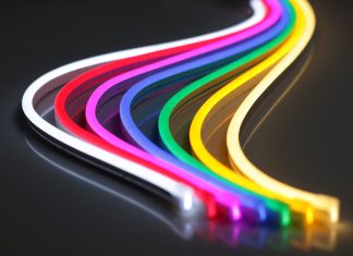 Гибкий неон для декоративного освещения: улучшение пространства с помощью яркого освещения