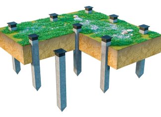 Фундаменты на забивных железобетонных сваях