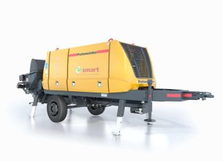 Стационарные бетононасосы: представляем Putzmeister BSA 1410