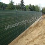 Шумопоглощающий забор с фундаментом — надёжный и долговечный