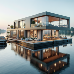 Дома на воде: строительство плавучего жилища