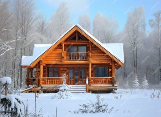 Ощутите очарование деревянных бревенчатых домов