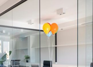 Виды стеклянных перегородок