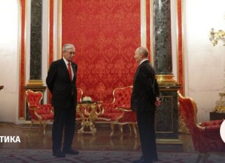 О чем говорили Путин и Токаев в Кремле