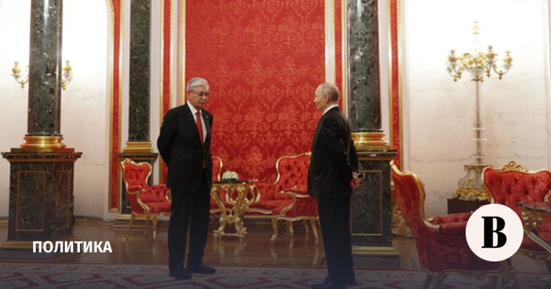 О чем говорили Путин и Токаев в Кремле