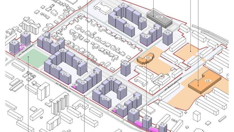 На Левом берегу Воронежа участок более 25 гектаров застроят многоэтажками