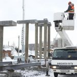 Новый пешеходный металлический мост свяжет два района Новосибирска