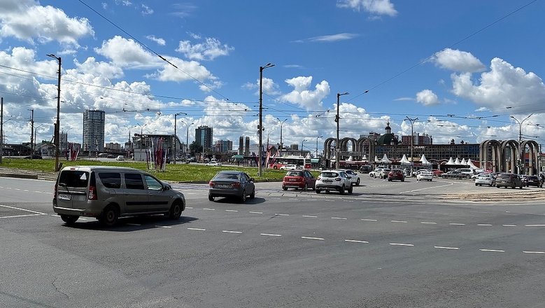 В Перми утвердили проект развязки на площади у Центрального рынка