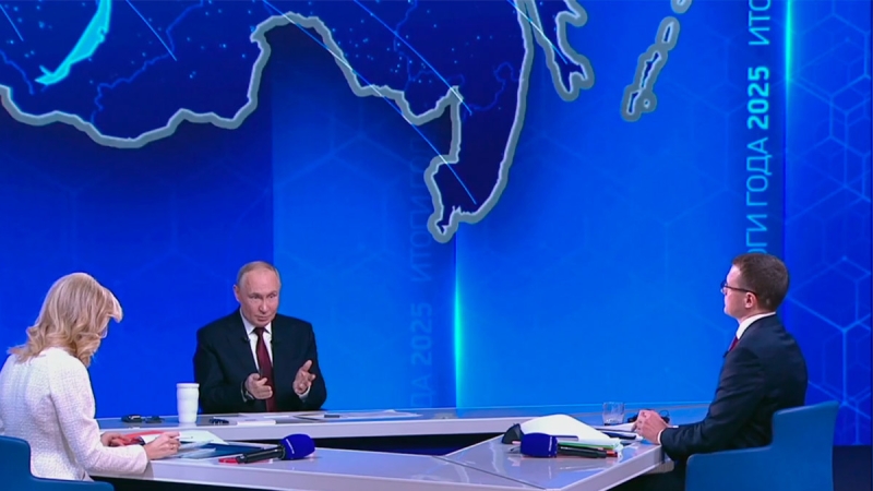 Прямая линия с Владимиром Путиным. Онлайн