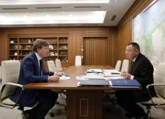 Глава Минстроя России провел рабочую встречу с президентом НОСТРОЙ