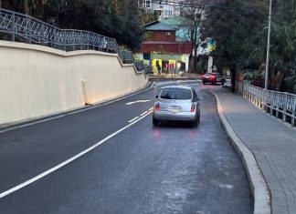 Капитальный ремонт оползневого участка дороги завершили в центре Сочи