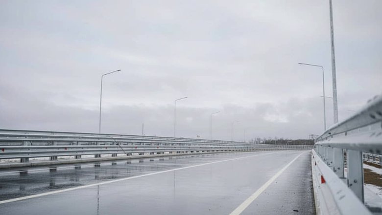 На трассе М-11 «Нева» на год раньше срока открыли развязку с подъездом к Пулково