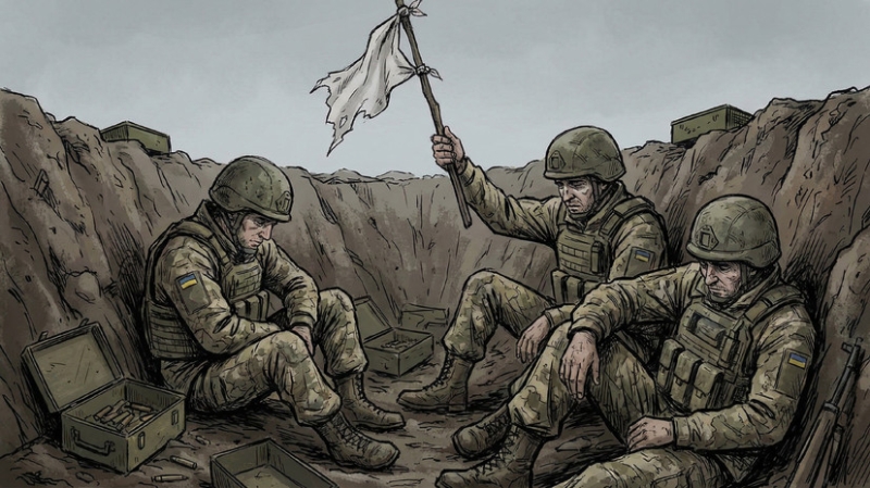 «Находят белую тряпку и начинают махать»: как вэсэушники пытаются выжить на фронте