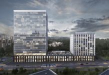 Овчинский: в бизнес-центре у станции метро «Ленинский проспект» завершили фасадные работы