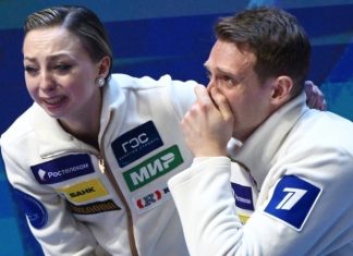 Судьи могут спасти, но не обязаны: Мишина упала с выброса в конце программы и подарила золото Бойковой и Козловскому