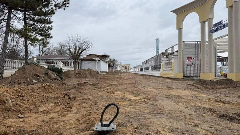 Когда закончат ремонт набережной Горького в Евпатории