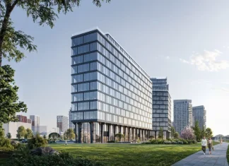 На северо-западе Москвы построят бизнес-центр с выходом на благоустроенную набережную