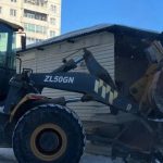 Незаконный магазин сносят в Свердловском районе Иркутска