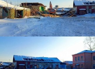 В Канске начался демонтаж школы № 7