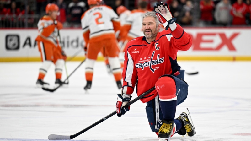 Впервые в 2026 году: Овечкин оформил дубль, побил достижение Хоу и на 20 голов оторвался от Гретцки